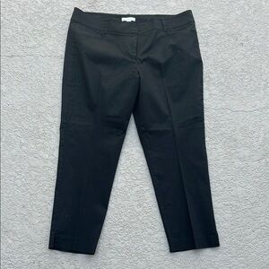 Classic Black Cropped Pants